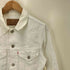 リーバイス Levis 90S 香港製 W7516 3rd型 デニム トラッカージャケット 白タブ 96年製 レディース import:M