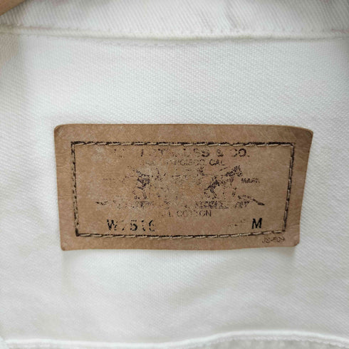 リーバイス Levis 90S 香港製 W7516 3rd型 デニム トラッカージャケット 白タブ 96年製 レディース import:M