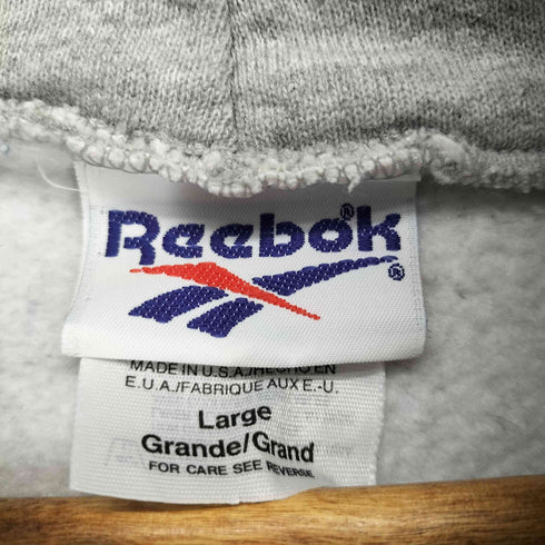 リーボック Reebok ロゴ刺繍プルオーバーパーカー メンズ JPN:L