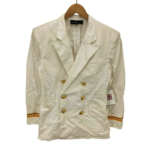 ラルフローレン RALPH LAUREN ダブルブレスト テーラードジャケット 金ボタン ブレザー レディース JPN:7号