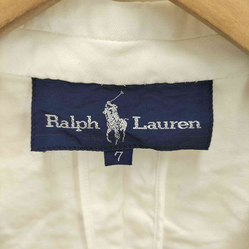 ラルフローレン RALPH LAUREN ダブルブレスト テーラードジャケット 金ボタン ブレザー レディース JPN:7号