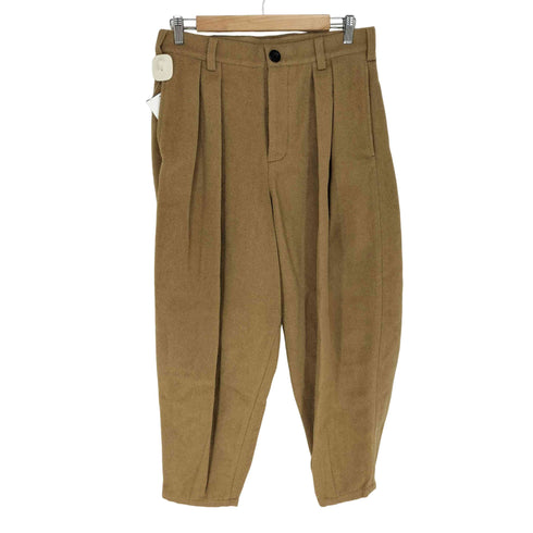 ユハ juha 16AW 2TUCK OVER PANTS (CASHMERE WOOL) メンズ