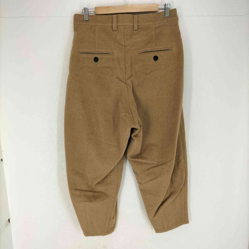 ユハ juha 16AW 2TUCK OVER PANTS (CASHMERE WOOL) メンズ