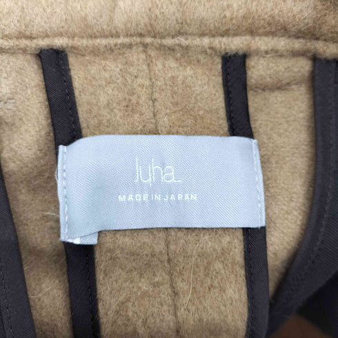 ユハ juha 16AW 2TUCK OVER PANTS (CASHMERE WOOL) メンズ