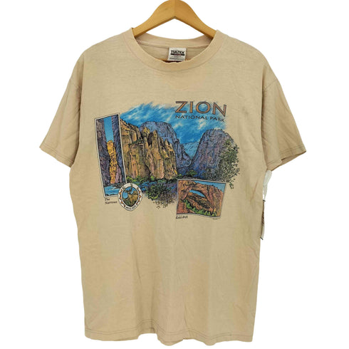 タルテックス TULTEX ZION NATIONAL PARK プリント クルーネックTシャツ メンズ import:L
