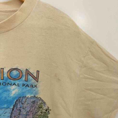 タルテックス TULTEX ZION NATIONAL PARK プリント クルーネックTシャツ メンズ import:L