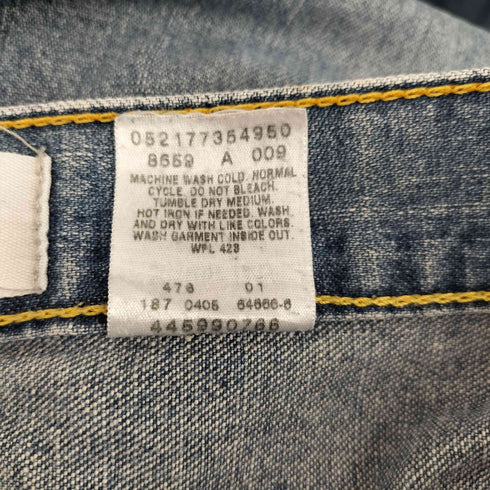 リーバイス Levis silvertab 00s グアテマラ製 187刻印 ジッパーフライ バギーデニムパンツ メンズ w36l30