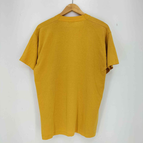 フルーツオブザルーム FRUIT OF THE LOOM USA製 レスリング クルーネックTシャツ 袖&裾シングル メンズ import:L