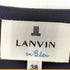 ランバンオンブルー LANVIN en Bleu ロゴ刺繍 バックデザインプルオーバー レディース JPN:38