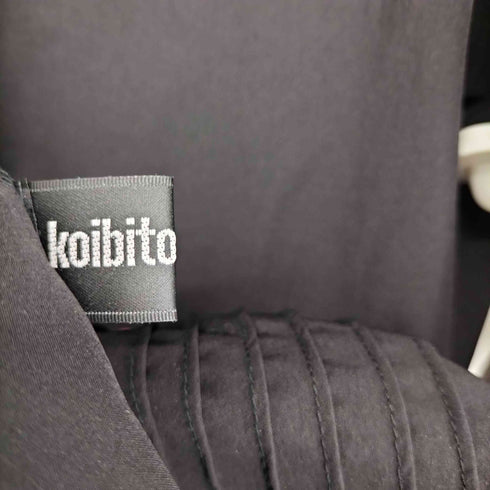 コイビトミサキ koibito misaki フロントプリーツ ワンピース レディース M-L