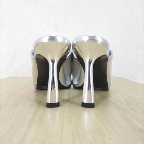 チャールズアンドキース CHARLES&KEITH ハイヴァンプ ポインテッドトゥヒールミュール - ブラック レディース 37