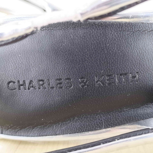 チャールズアンドキース CHARLES&KEITH セリー トライアングルヒールスリングバックパンプス レディース JPN:23.5