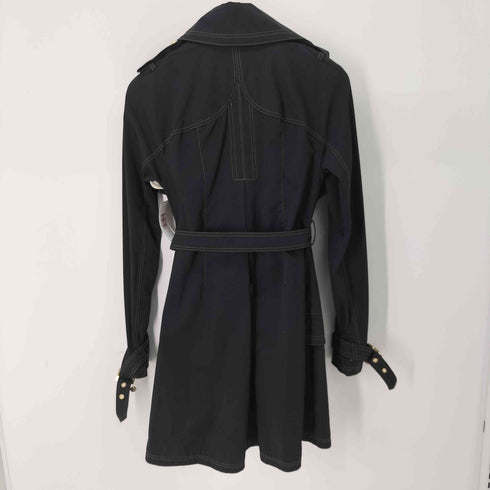パトリツィアペペ PATRIZIA PEPE 金ボタン ハーフトレンチコート レディース JPN:42