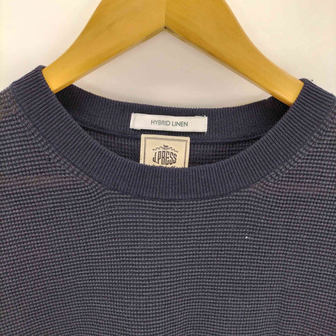 ジェイプレス J.PRESS HYBRID LINEN ニットTシャツ メンズ JPN:XL