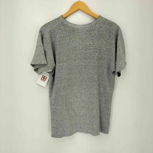 チャンピオン Champion 80S USA製 トリコタグ後期 フロントプリント S/S Tシャツ メンズ import:L