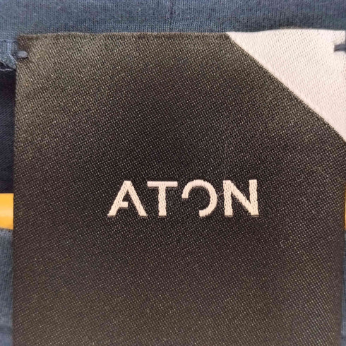 エイトン ATON 21SS NUBACK COTTON オーバーサイズ Tシャツ メンズ 06
