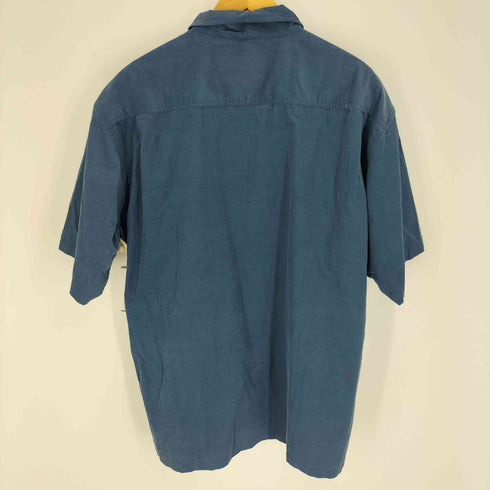 バックチャンネル Back Channel CORDUROY HALF SLEEVE SHIRT コーデュロイ ハーフ スリーブ シャツ メンズ import:XL