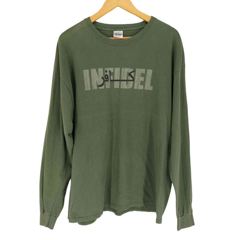 ギルダン GILDAN INFIDEL プリントL/S TEE メンズ JPN:XL