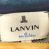 ランバンオンブルー LANVIN en Bleu インディゴ スウェットワンピース レディース JPN:38