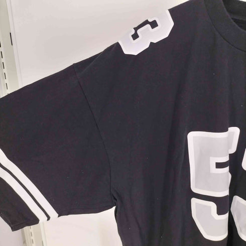 USA製 PRO CLUBボディ HEAVY WEIGHT 53 ロゴプリント アメリカンフットボールチーム S/S クルーネック Tシャツ メンズ 3XL