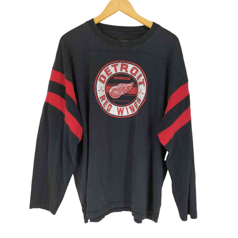 DETROIT RED WINGS フロントL/S TEE メンズ