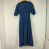 ザラ ZARA スクエアネックデニムワンピース レディース import:M