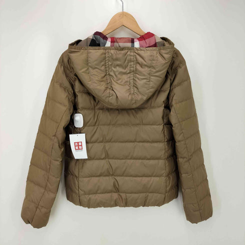 ブルーレーベルクレストブリッジ BLUE LABEL CRESTBRIDGE デタッチャブル フード ジップアップ ダウンジャケット レディース JPN:40