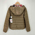 ブルーレーベルクレストブリッジ BLUE LABEL CRESTBRIDGE デタッチャブル フード ジップアップ ダウンジャケット レディース JPN:40