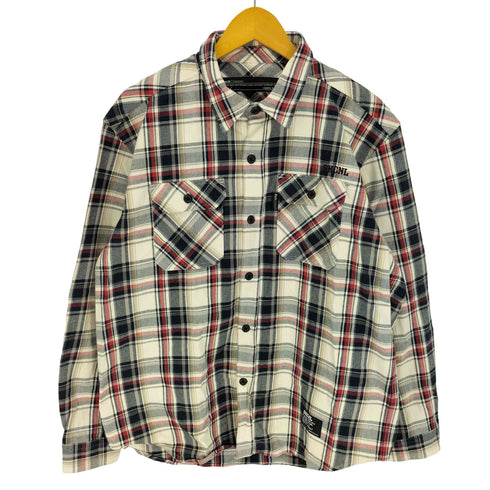バックチャンネル Back Channel CHECK FLAP POCKET FLANNEL SHIRT チェック フラップポケット フランネルシャツ メンズ import:XL