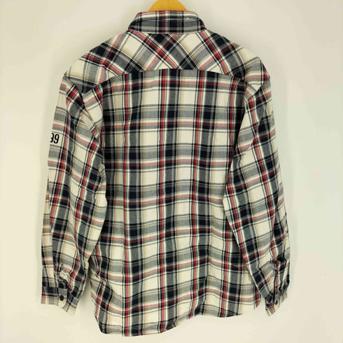 バックチャンネル Back Channel CHECK FLAP POCKET FLANNEL SHIRT チェック フラップポケット フランネルシャツ メンズ import:XL