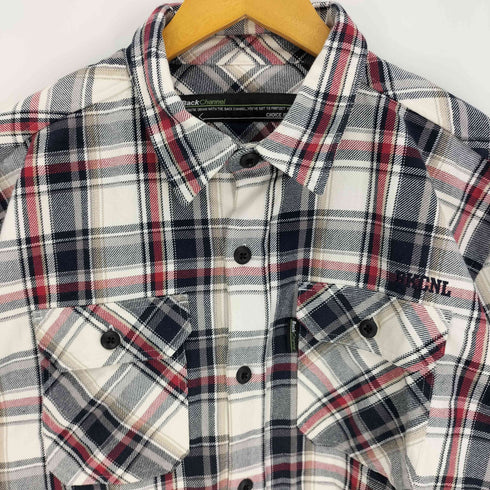 バックチャンネル Back Channel CHECK FLAP POCKET FLANNEL SHIRT チェック フラップポケット フランネルシャツ メンズ import:XL