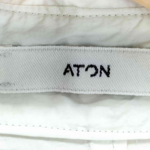 エイトン ATON HAND DYED NYLON SHIRT ジャケット メンズ 06