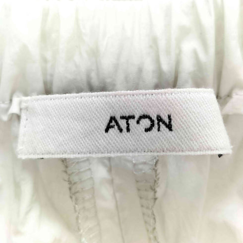 エイトン ATON HAND DYED NYLON OVER パンツ メンズ 04