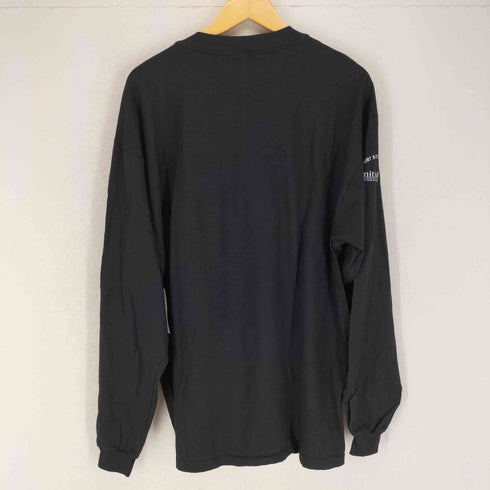 ヘインズ Hanes 90s フロントプリントクルーネックL/S Tシャツ メンズ JPN:XL