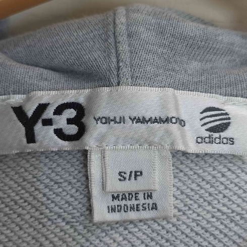 ワイスリー Y-3 バックプリント ダブルジップ ジップアップパーカー メンズ JPN:S