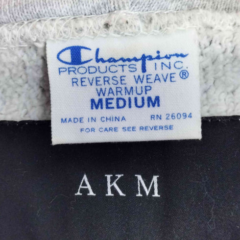 エーケイエム AKM REVERSE WEAVE リバースウィーブ ジップアップパーカー メンズ import:M
