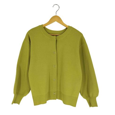 アズールバイマウジー AZUL by moussy 2WAY SPONDISH KNIT CARDIGAN 2WAYスポンディッシュニットカーディガン レディース JPN:S