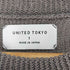 ユナイテッドトウキョウ UNITED TOKYO ストローヤーンメッシュニットプルオーバー メンズ 1