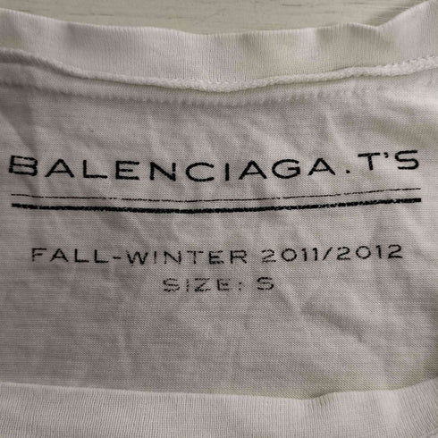 バレンシアガ BALENCIAGA プリント クルーネック Tシャツ メンズ import:S
