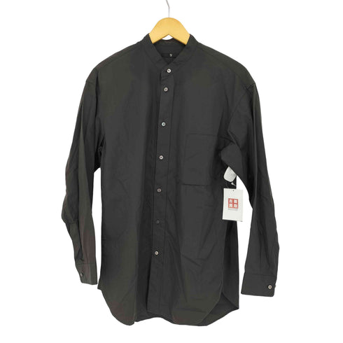 ユニクロプラスジェイ UNIQLO+J スーピマコットンオーバーサイズスタンドカラーシャツ メンズ JPN:S