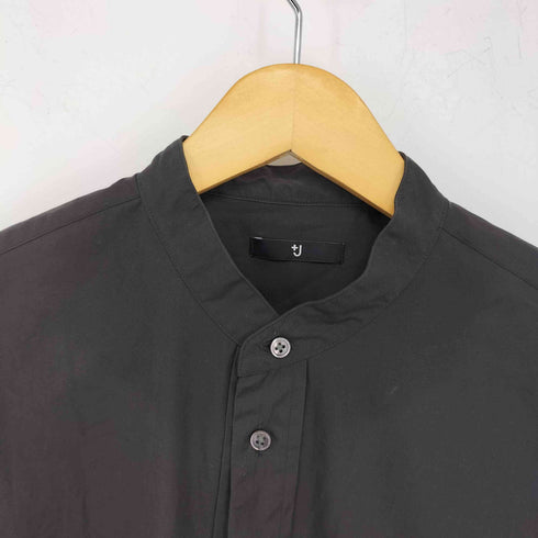ユニクロプラスジェイ UNIQLO+J スーピマコットンオーバーサイズスタンドカラーシャツ メンズ JPN:S