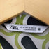 ザラ ZARA 総柄 S/L シャツ レディース import:XS