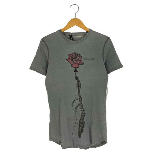 ディースクエアード DSQUARED2 プリント クルーネック Tシャツ メンズ import:XS