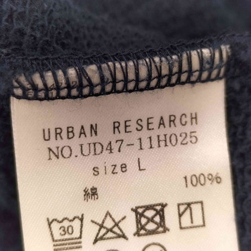 アーバンリサーチ URBAN RESEARCH dDdDdDd RAGLAN SLEEVE CREW SWEAT メンズ JPN:L