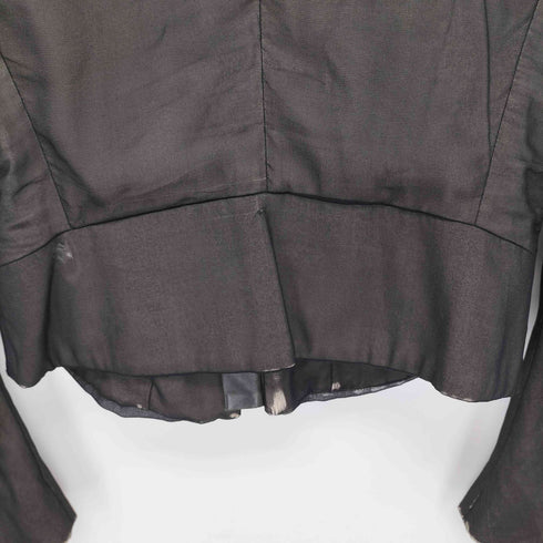 メゾンマルタンマルジェラ Maison Martin Margiela ここのえタグ シアー ラムレザー 八の字ライダースジャケット レディース 40