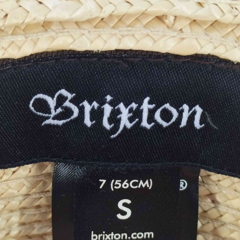 ブリクストン Brixton ペーパー 中折れ ストロー ハット メンズ S