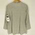 マドモアゼルノンノン mademoiselle NON NON コットン ウール ギンガムチェック ノーカラー L/S シャツ レディース JPN:M