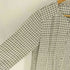マドモアゼルノンノン mademoiselle NON NON コットン ウール ギンガムチェック ノーカラー L/S シャツ レディース JPN:M