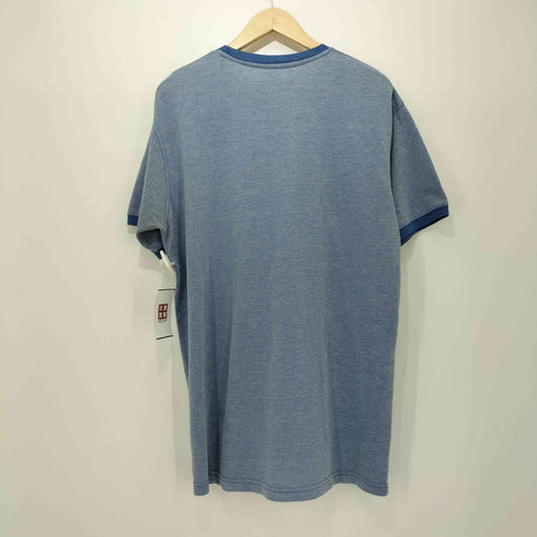 ノーティカ NAUTICA SLEEPWEAR コットンポリ ロゴ刺繍 S/S Tシャツ メンズ import:L