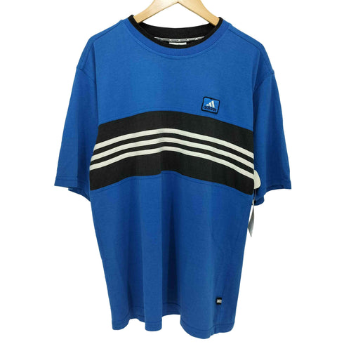 アディダス adidas 90s パフォーマンスロゴ スリーストライプ S/S Tシャツ メンズ L